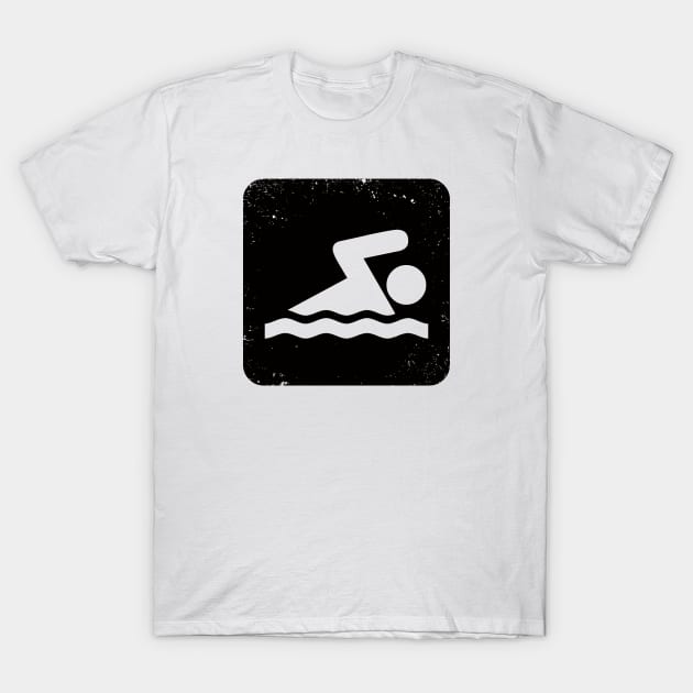 Swimming T-Shirt by PsychicCat